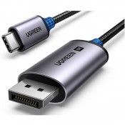 UGREEN USBC TO DISPLAYPORT 1.4 8K 6FT CABLE- THUNDERBOLT 4/3 TO  USB C  -32.4 GBPS COMPATIBLE WITH IPHONE/MACKBOOK