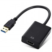 ELUTENG USB to HDMI Adapter, 1080P@60Hz USB 3.0/2.0 to HDMI Monitor Converter for Windows XP 7/8/ 8.1/10,Audio & Video, Desktop, Laptop, PC