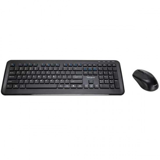 TARGUS AKM610 WIRELESS KEYBOARD AND MOUSE COMBO BLACK - WITH STOW-N -GO USB RECEIVER