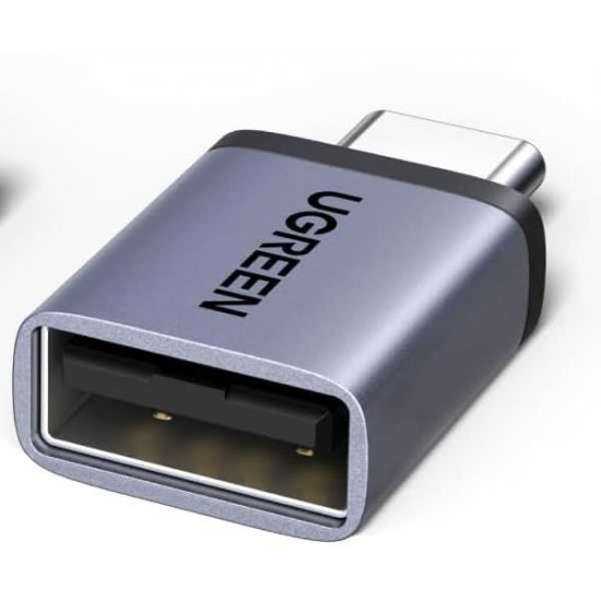 UGREEN USB to USB C Adapter 10Gbps Type-C Converter, Car Charger Compatible with MacBook Pro, iPad Mac mini, iPhone 17/16, Galaxy, PC/Laptop, Hard Drive Enclosure