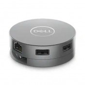 Dell - DA305 6-in-1 USB-C Universal Multiport Adapter Docking Station - Gray
