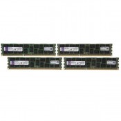 Kingston 32GB (4 x 8GB) ECC Registered DDR3 1600 Server Memory DR x4 w/TS Model KVR1600D3D4R11SK4/32G