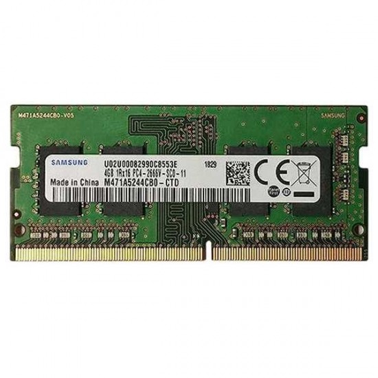 Samsung 4GB DDR4 PC4-21300, 2666MHZ, 260 PIN SODIMM, 1.2V, CL 19 Laptop ram Memory Module (ASSORTED)