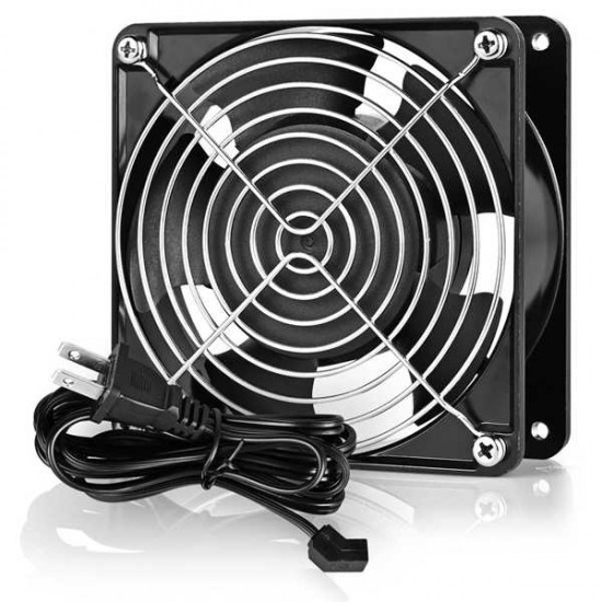 Computer Cooling Fan for DIY Cooling Ventilation Exhaust Projects, Single Pack - AC FAN
