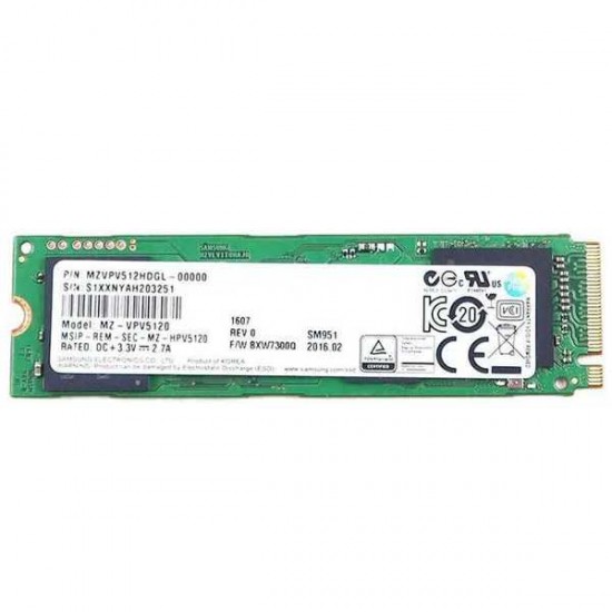 Samsung MZ-VPV5120 - 512GB M.2 PCIe NVMe 2280 TLC 3D-Nand SSD Solid State - Upgrade Leftover Specials