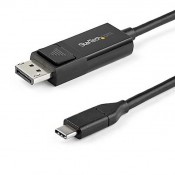 3.3ft (1m) USB C to DisplayPort 1.2 Cable 4K 60Hz - Bidirectional DP to USB-C or USB-C to DP Reversible Video Adapter Cable - HBR2/HDR - USB Type C/Thunderbolt Monitor Cable