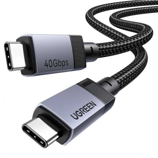 UGREEN 240W USBC 40GBPS -USBC TO USBC GEN3 60HZ VIDEO CABLE -COMPABILBE WITH MOITORS, DOCKS, AND PHONES
