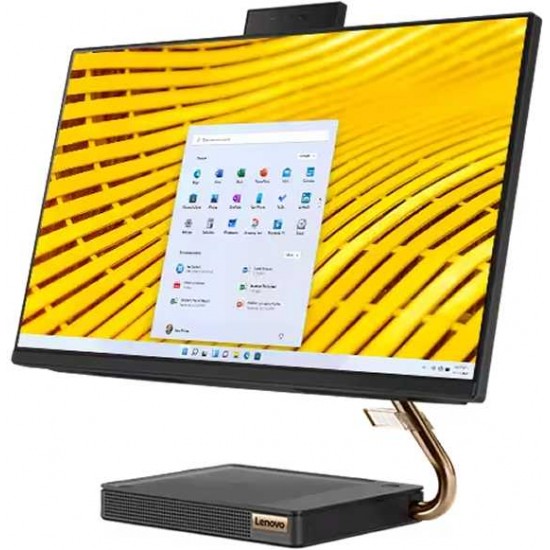 LENOVO IDEACENTRE ALL IN ONE - INTEL I5-10400T PROCESSOR - 8GB RAM - 256GB SOLIDSTATE + 1TERABYTE STORAGE DRIVE - WLS - CAMERA -BLUETOOTH - 24 INCH TOUCH SCREEN MONITOR