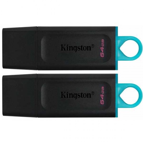 KINGSTON DATA TRAVELER EXODIA USB 3.2  64GB  - 2 Pack