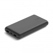 Belkin BoostCharge 3-Port 20,000mAh Power Bank - Black