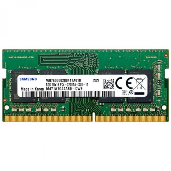 M471A1G44BB0-CWE Samsung Laptop 8GB PC4-3200AA 3200Mhz DDR4 SO-DIMM Memory