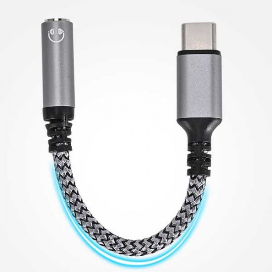 USB-C to 3.5mm Audio Adapter Cable  4-Pole Male to Female